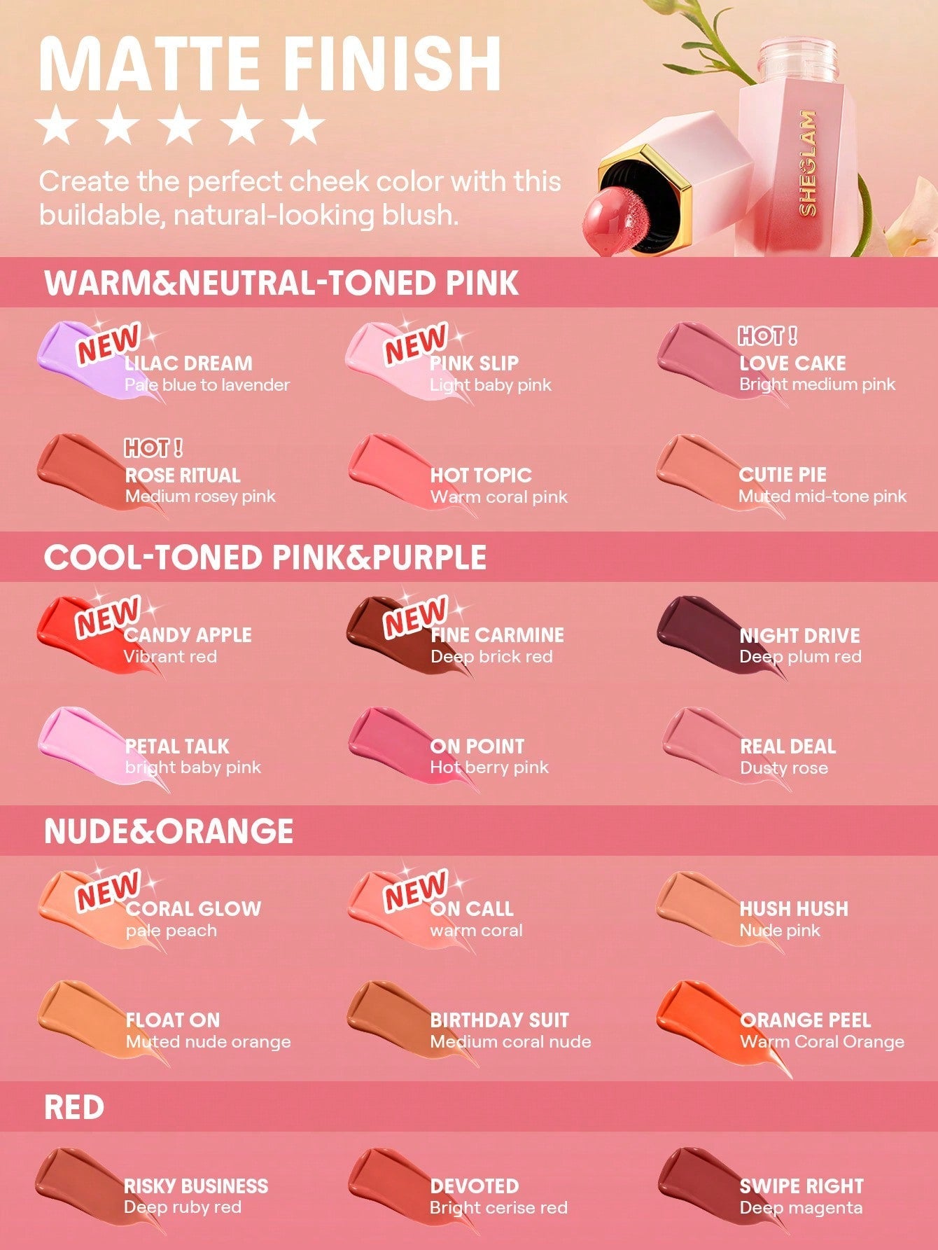 SHEGLAM - Color Bloom Liquid Blush